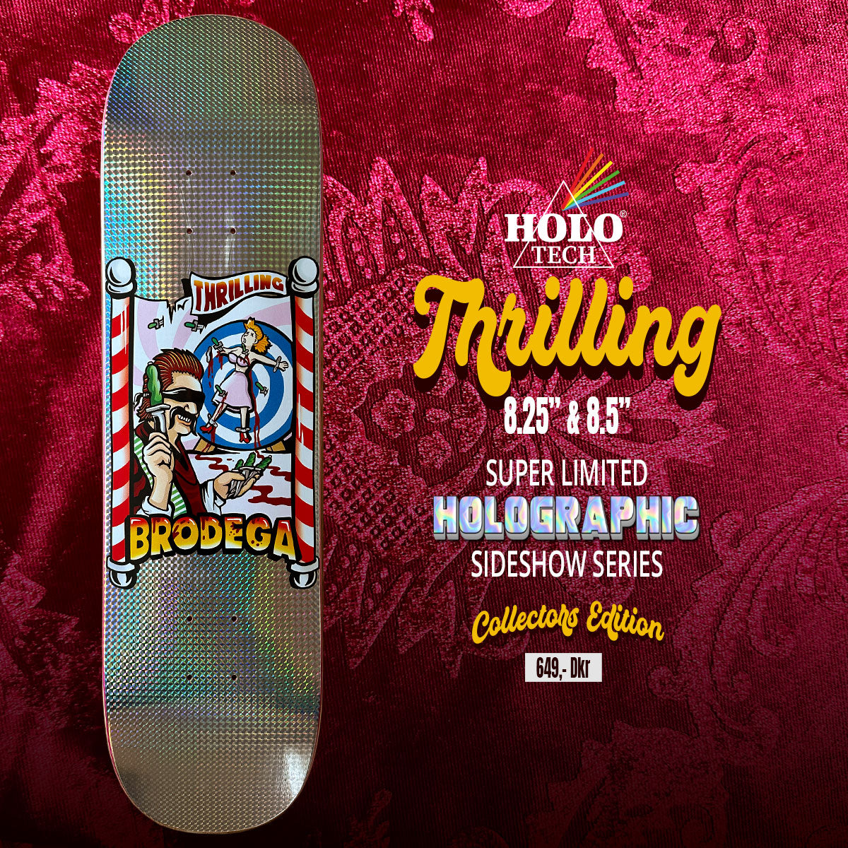 Thrilling / Holo-Tech / 8.25" Sqt.