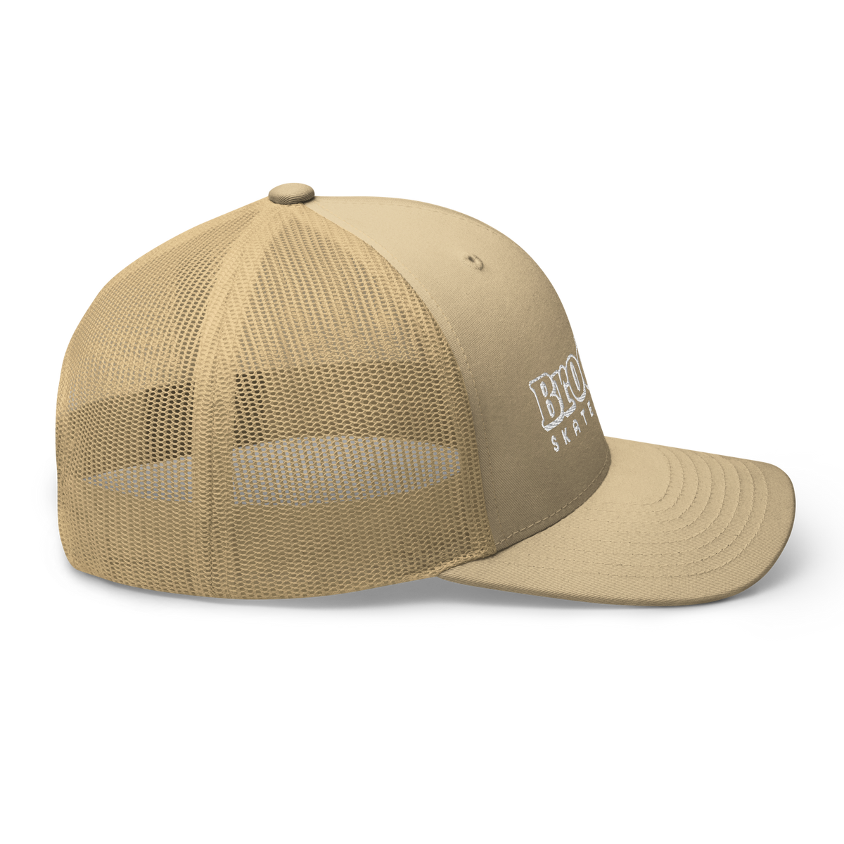 Outline / Retro Trucker Cap - Brodega Skateboards