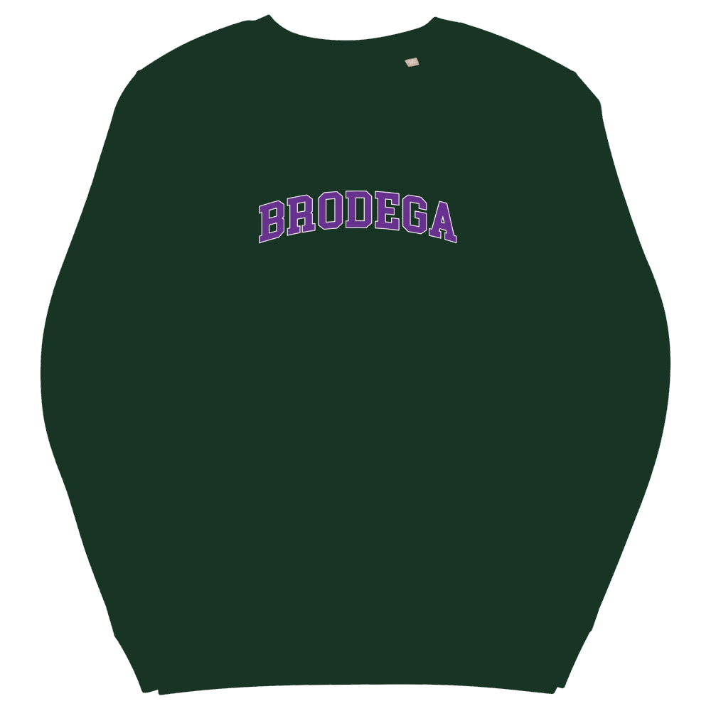 College / Eco Sweatshirt - Brodega Skateboards