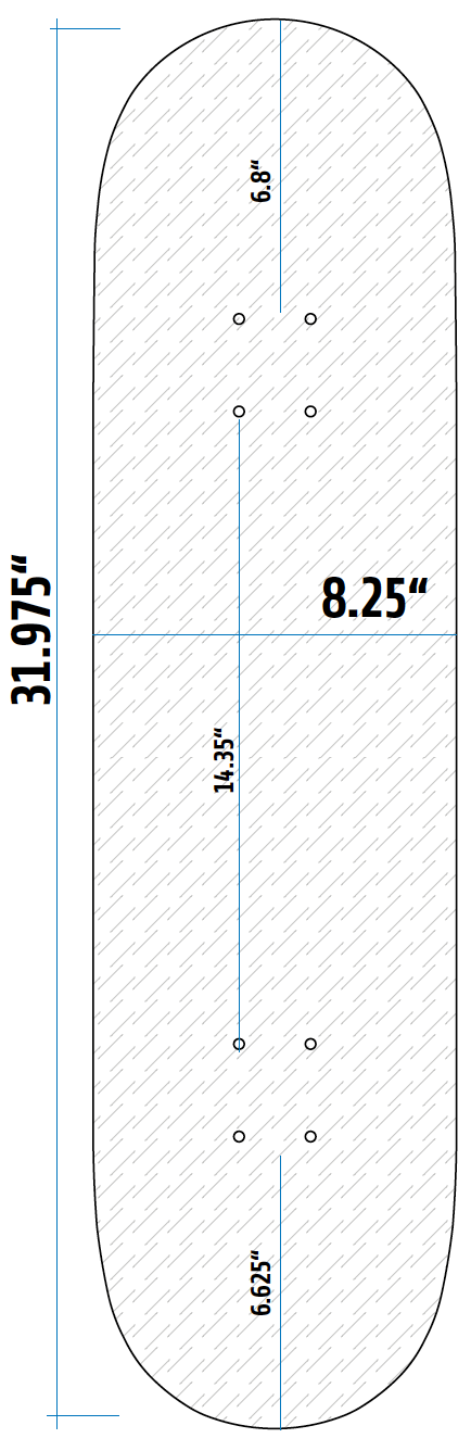 Thi Kendes / 8.25" - Brodega Skateboards