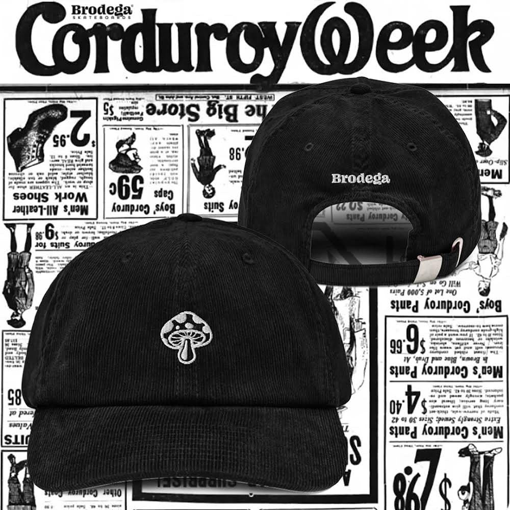 Brotanic Garden / Corduroy hat - Brodega Skateboards