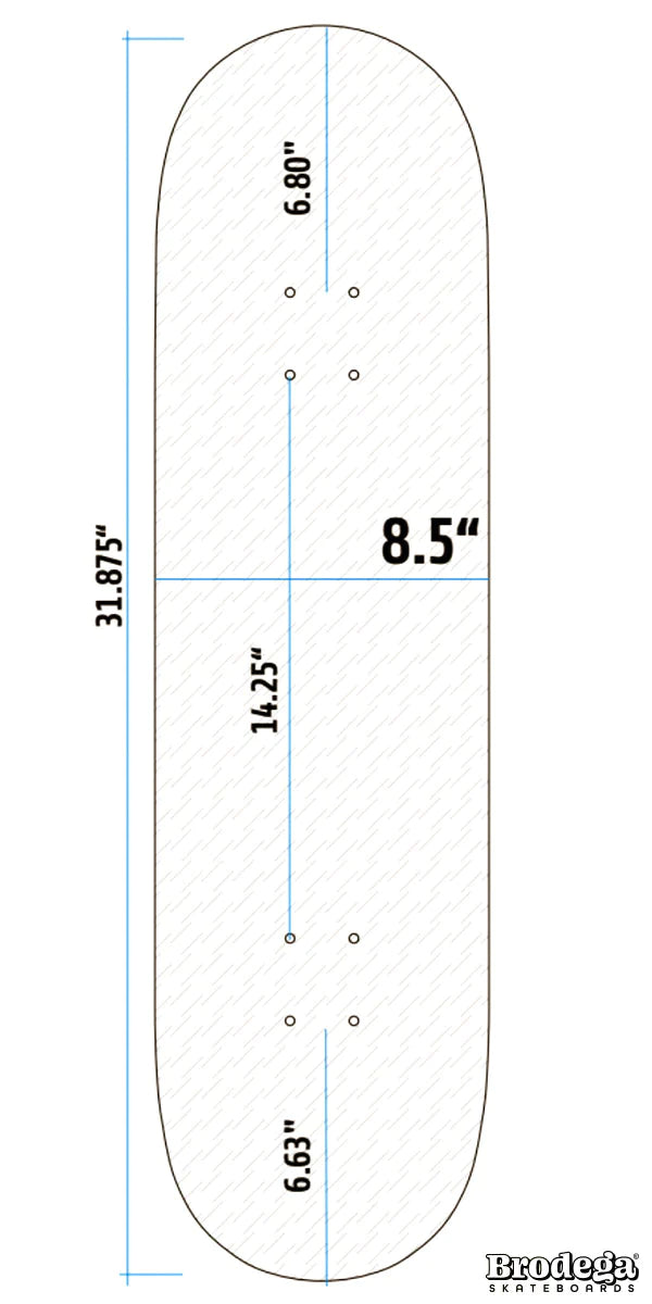 Dönish / 8.5" - Brodega Skateboards