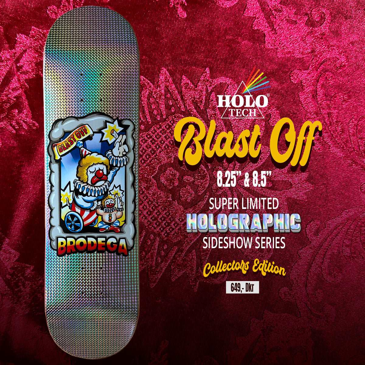 Blast Off / Holo-Tech / 8.5"