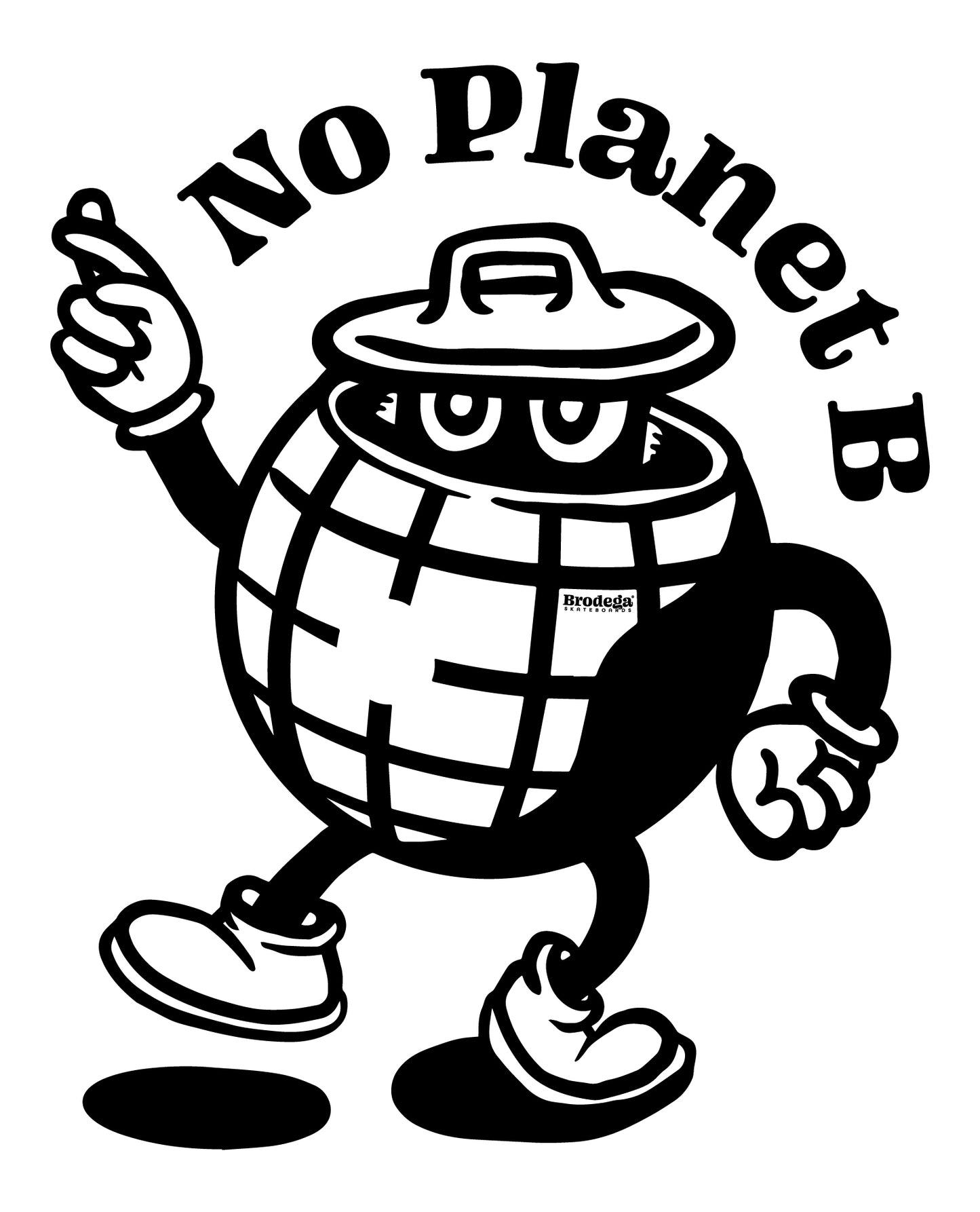 No Planet B / LS T-Shirt - Brodega Skateboards
