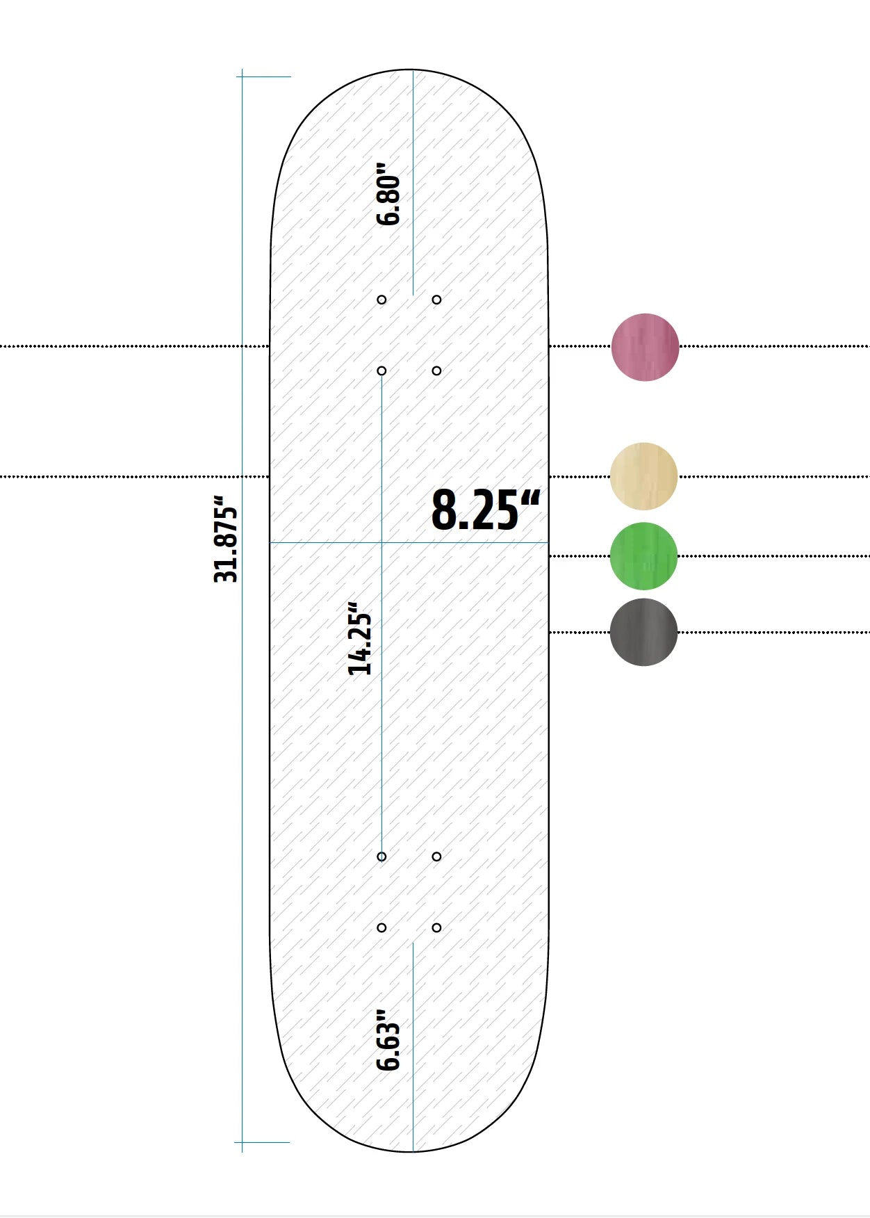 Spot Check / 8.25" - Brodega Skateboards